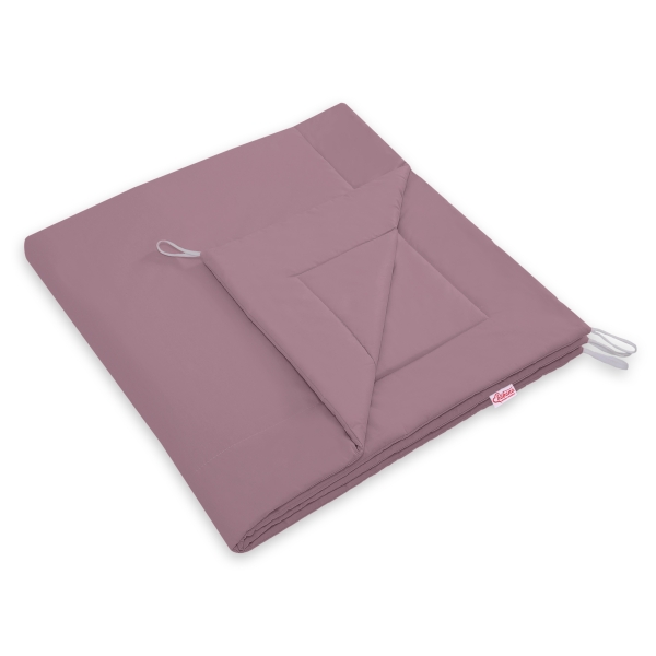 MEGA TIPI SET: Tipi-tent + speelmat + kussens + GRATIS decoratieve veren Pastelviolet