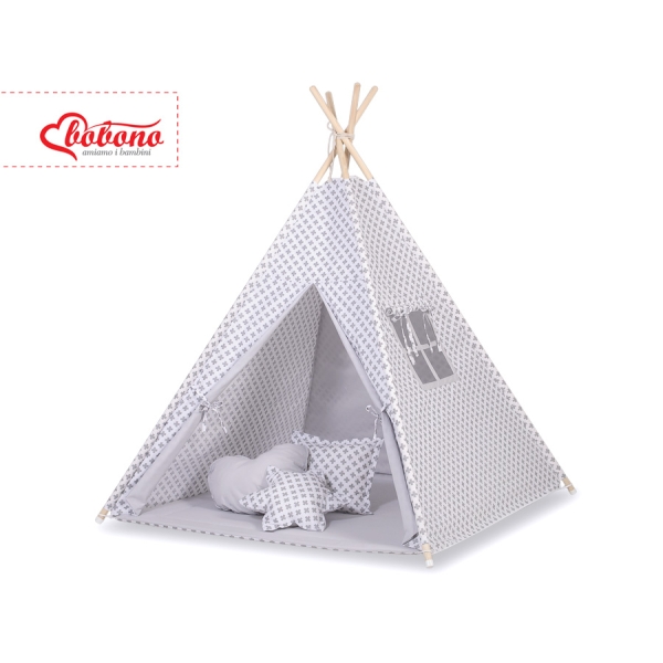Tipi-tent Wigwam  Grijs