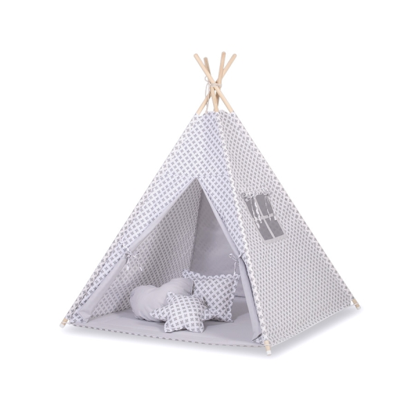 Tipi-tent Wigwam  Grijs