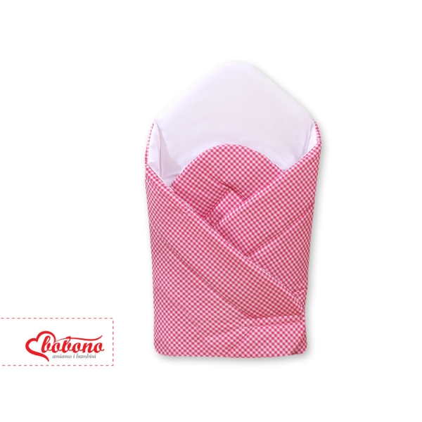 Wikkeldoek  - Harten Roze Geruit