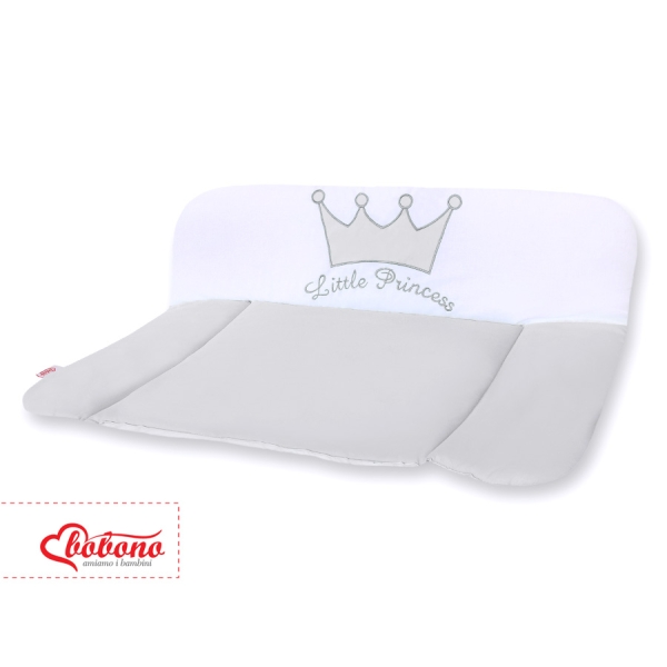 Zachte Aankleedkussen -  Grijs Little Prince Princess